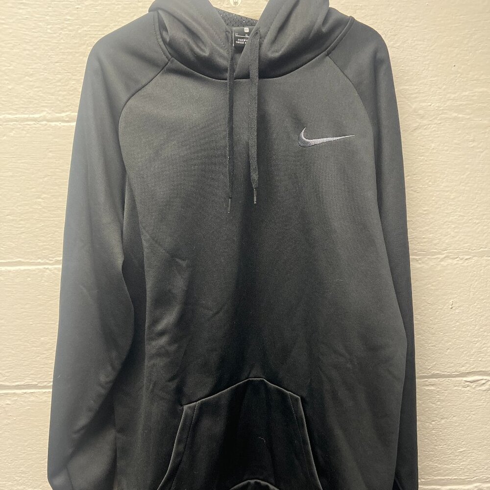 Nike Dri-Fit Black Hooded Sweatshirt